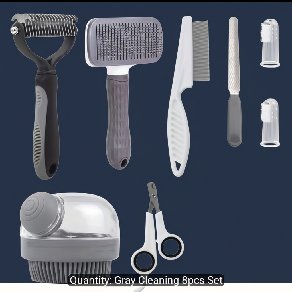 PetiQ Grooming Tools - Navy